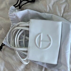 Unused Telfar Small Shopping Bag - White